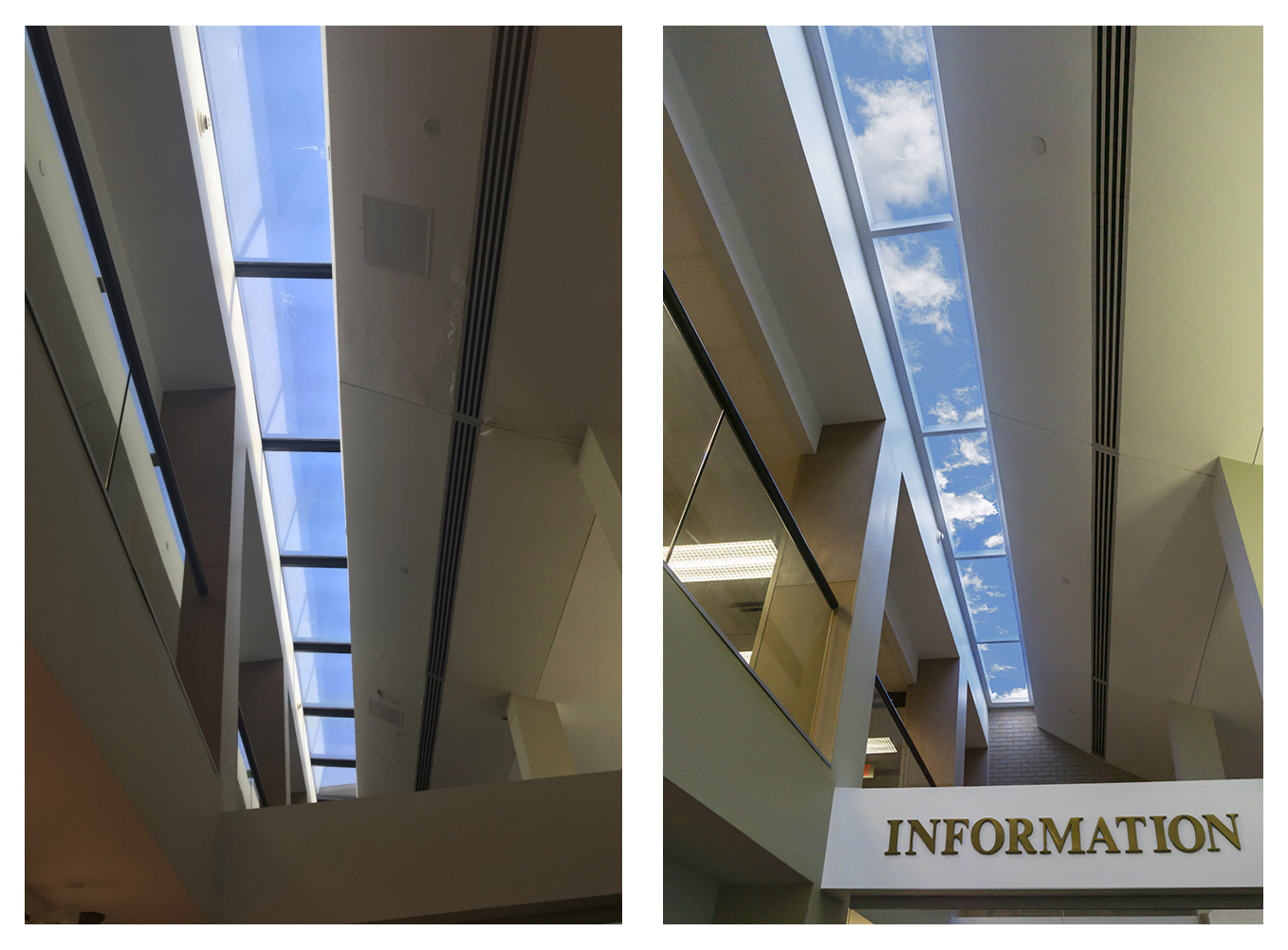 Lutheran Hospital Before and After Sky Factory SkyCeiling